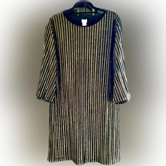 Chico's | Dresses | Holiday Chicos Dress 2 214 | Poshmark